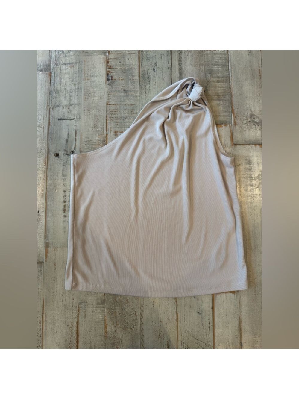 Abercrombie & Fitch One Shoulder Knotted Top